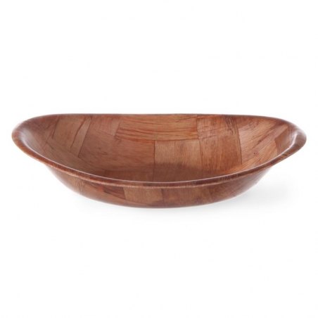 Oval brödkorg för pita-bröd - 195 x 140 mm