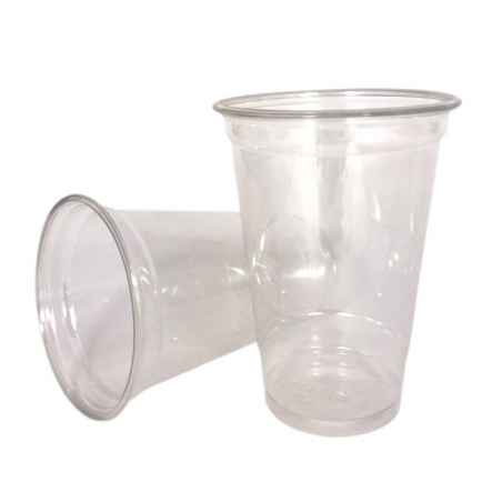 Plastshaker i kristallglas - 400 ml - Förpackning med 50 - FourniResto