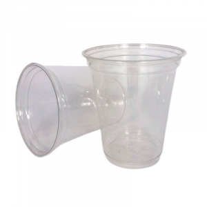 Crystal Shaker PET Cup - 300 ml - Pack of 50 - FourniResto