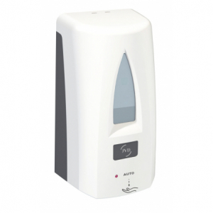 Automatic Wall-Mounted White Soap Dispenser Yaliss - 1L - JVD - Fourniresto