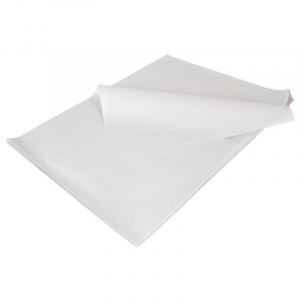 Fettbeständigt papper i vitt kraftpapper - 50 x 65 - 10 kg