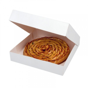 Vit kartong för bakverk - 29 x 29 cm - Paket med 25 - FourniResto