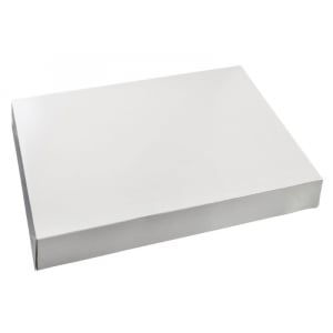 Kartonglåda med lackad yta för cateringbricka - 100-pack