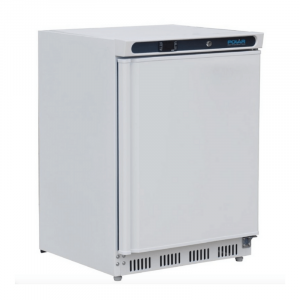 Kylskåp för positiv kyla på bänk i vitt 150 L
