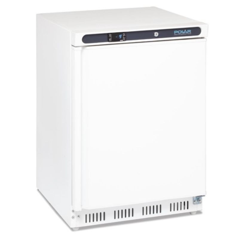 White Countertop Negative Refrigerated Cabinet - 140 L