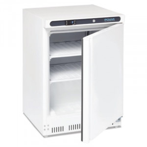 White Countertop Negative Refrigerated Cabinet - 140 L