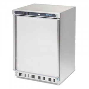 Kylskåp med negativ temperatur för bänk i rostfritt stål -140 L