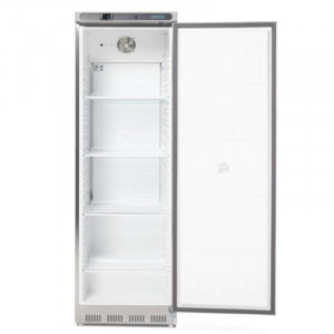 Kylskåp i rostfritt stål med positiv kylning - 400 L