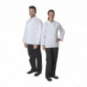 Keittiön valkoinen unisex-takki pitkillä hihoilla Vegas - Koko XXL - Whites Chefs Clothing - Fourniresto