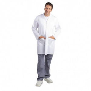 Blus Mixte Vit - Storlek L - Whites Chefs Clothing - Fourniresto