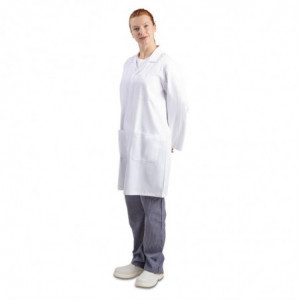 Blus Mixte Vit - Storlek L - Whites Chefs Clothing - Fourniresto