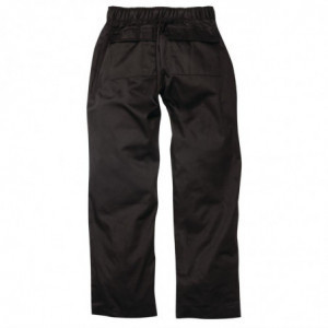 Pantalon De Cuisine Femme Noir Executive - Taille L - Chef Works - Fourniresto