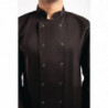 Veste De Cuisine Mixte Noire À Manches Longues Vegas - Taille Xl - Whites Chefs Clothing - Fourniresto