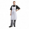 Tablier Bavette Blanc 711 X 656 Mm - Whites Chefs Clothing - Fourniresto