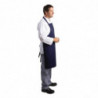 Navy Blue Bib Apron 710 X 970 Mm - Whites Chefs Clothing - Fourniresto