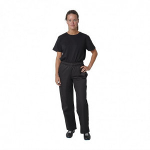Black Vegas Unisex Kitchen Pants - Size Xs - Whites Chefs Clothing - Fourniresto