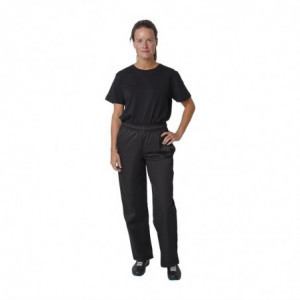 Unisex Black Vegas Kitchen Pants - Size XXL - Whites Chefs Clothing - Fourniresto