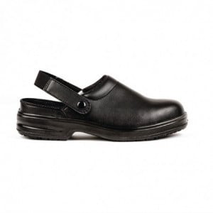 Black Mixed Safety Clogs - Size 40 - Lites Safety Footwear - Fourniresto