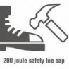 Säkerhetsskor i svart - Storlek 45 - Lites Safety Footwear - Fourniresto