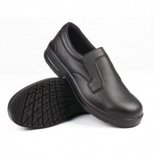 Black Safety Moccasins - Size 37 - Lites Safety Footwear - Fourniresto