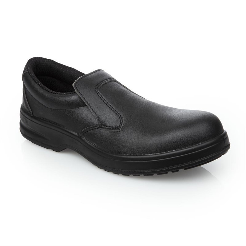 Mockasiner i svart - Storlek 45 - Lites Safety Footwear - Fourniresto