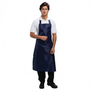 Förkläde med ficka Vattenavvisande Blå 1016 x 711 mm - Whites Chefs Clothing - Fourniresto