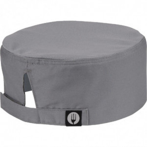 Calot De Cuisine Cool Vent Gris - Taille Unique - Chef Works - Fourniresto