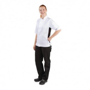 Keittiöpaita Unisex Valkoinen Nevada - Koko L - Whites Chefs Clothing - Fourniresto