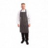 Ficka i svart och vitt 760 x 970 mm - Whites Chefs Clothing - Fourniresto