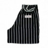 Pantalon De Cuisine Mixte Baggy Rayé Noir Et Blanc - Taille S - Chef Works - Fourniresto