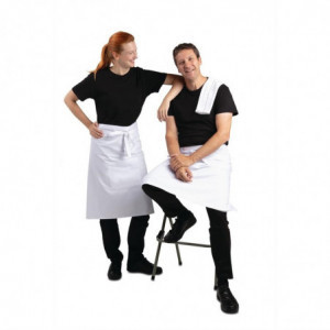 Serverförkläde Standard Vit 1000 x 700 mm - Whites Chefs Clothing - Fourniresto