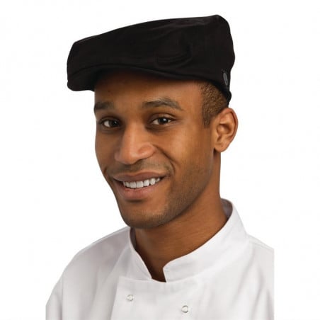 Lippis Trendikäs Musta, jossa on imevä sisäpanta - Koko S/M - Chef Works - Fourniresto