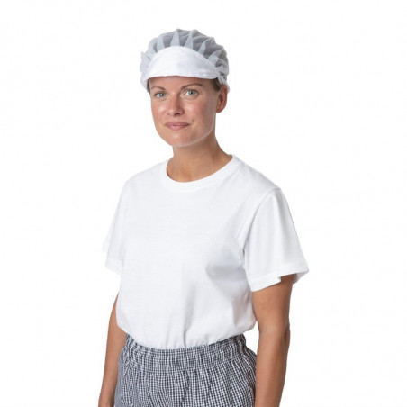 Charlotte i vit nylon - One size - Whites Chefs Clothing - Fourniresto