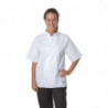 Köksskjorta i vitt med korta ärmar Boston - Storlek S - Whites Chefs Clothing - Fourniresto
