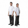 White Short Sleeve Boston Kitchen Jacket - Size XL - Whites Chefs Clothing - Fourniresto