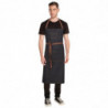 Black Urban Memphis Bib Apron 890 x 1005 mm - Chef Works - Fourniresto