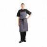 Esiliina Bavette Harmaa Antrasiitti Polykoton 711 x 965 mm - Whites Chefs Clothing - Fourniresto