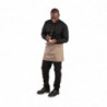 Tarjoilijan lyhyt vaaleanruskea polykottoniessu 373 x 750 mm - Whites Chefs Clothing - Fourniresto