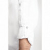 Unisex White Hartford Zipper Chef Jacket - Size M - Chef Works - Fourniresto