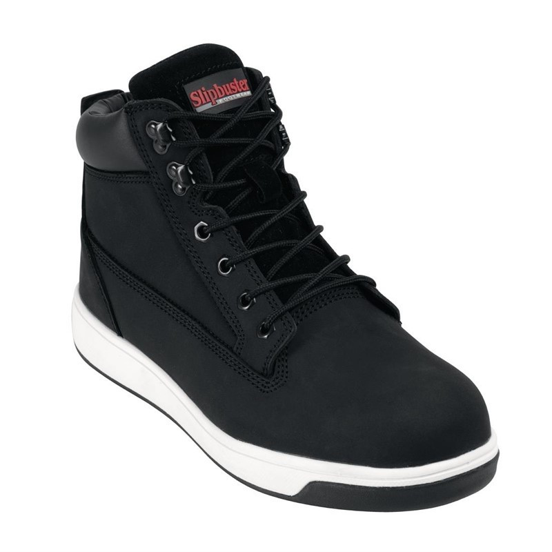 Chaussures de Sécurité Montantes en Cuir - Taille 38 - Slipbuster Footwear - Fourniresto