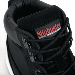 Höga säkerhetsskor i läder - Storlek 42 - Slipbuster Footwear - Fourniresto