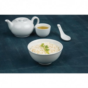 White Rice Bowl 130 mm - Set of 12 - Olympia - Fourniresto