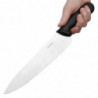 Kockkniv Svart Blad 25,5 cm - Hygiplas - Fourniresto