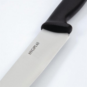 Kockkniv Svart Blad 21,5 cm - Hygiplas - Fourniresto