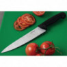 Kockkniv Svart Blad 21,5 cm - Hygiplas - Fourniresto