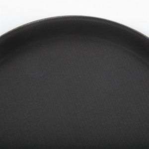 Round Black Non-Slip Tray Ø 280 mm - Olympia KRISTALLON - Fourniresto