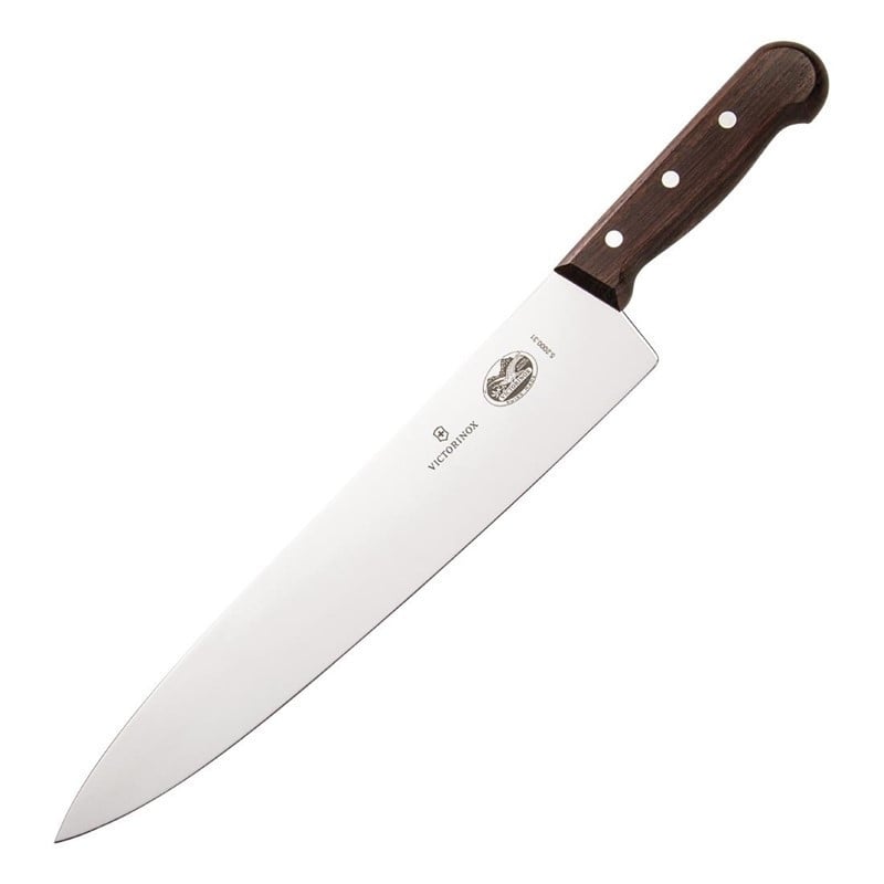 Kockkniv med trähandtag och 25,5 cm blad - Victorinox - Fourniresto