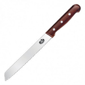 Brödkniv Svart med tandad klinga 21,5 cm - Victorinox - Fourniresto