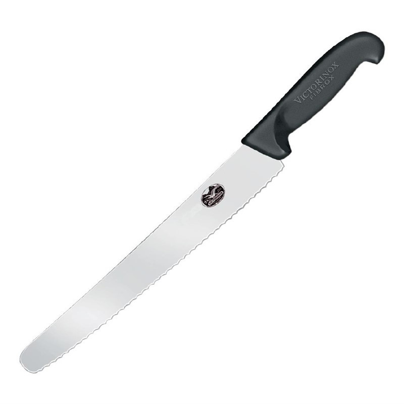 Kniv för bakning med tandad klinga 25,5 cm - Victorinox - Fourniresto