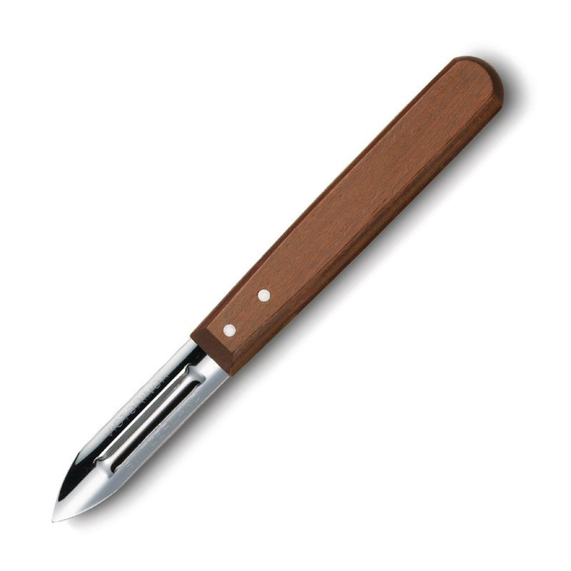 Éplucheur Manche En Bois Lame Double Face - Victorinox - Fourniresto